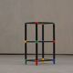 Vintage Memphis small display cabinet, Italy, 1980s