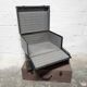 Valise en bois vintage