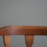 Set of 4 modern Norwegian armchairs by Krogenæs, solid pine, 1950s.