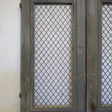 Double old mesh door