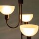 Suspension style Memphis 1960s, adjustable vintage lamp.