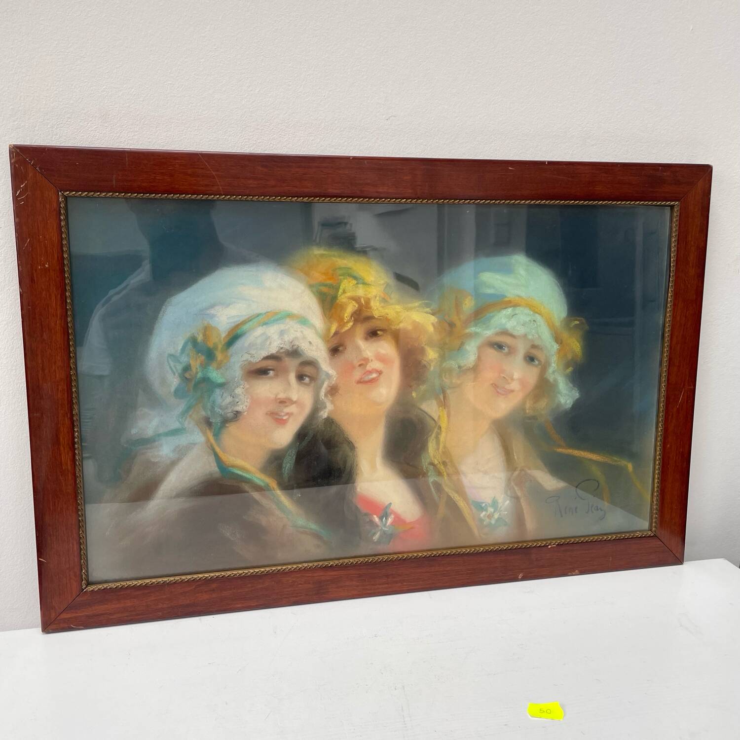 Pastel Rene Louis Pean