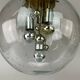 60s 70s lamp light ceiling lamp ball lamp Doria glass space age design