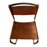 Chaise en cuir