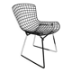 Harry Bertoia Chair 420 "wire" Knoll International in black