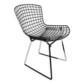 Harry Bertoia Chair 420 "wire" Knoll International in black