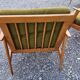 Ensemble de salon : canpé et 2 fauteuils style boomerang 1950