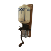 Wall-mounted coffee grinder