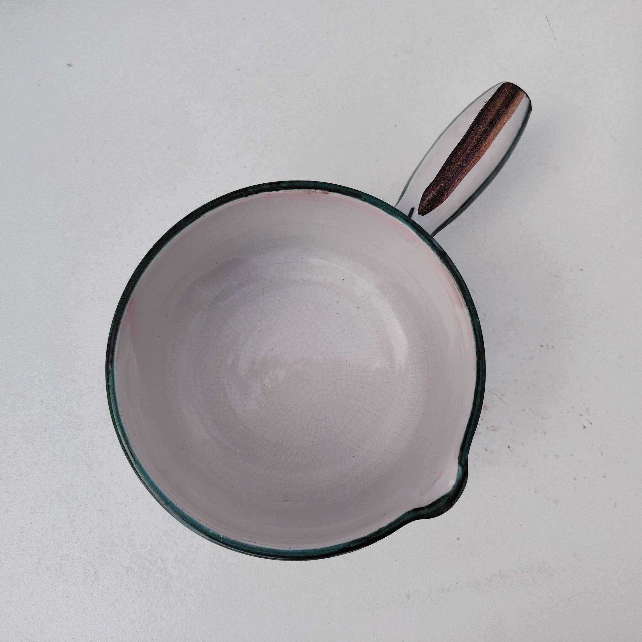 Casserole and ceramic bowl, Robert Picault, Vallauris