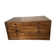 Workshop furniture with drawers for plans/drawings