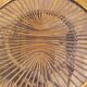Rattan coffee table 50s