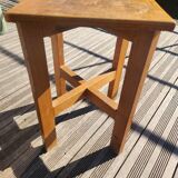 1950s wooden reconstruction stool