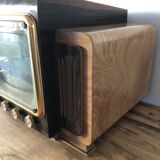 40's, formwork wooden television