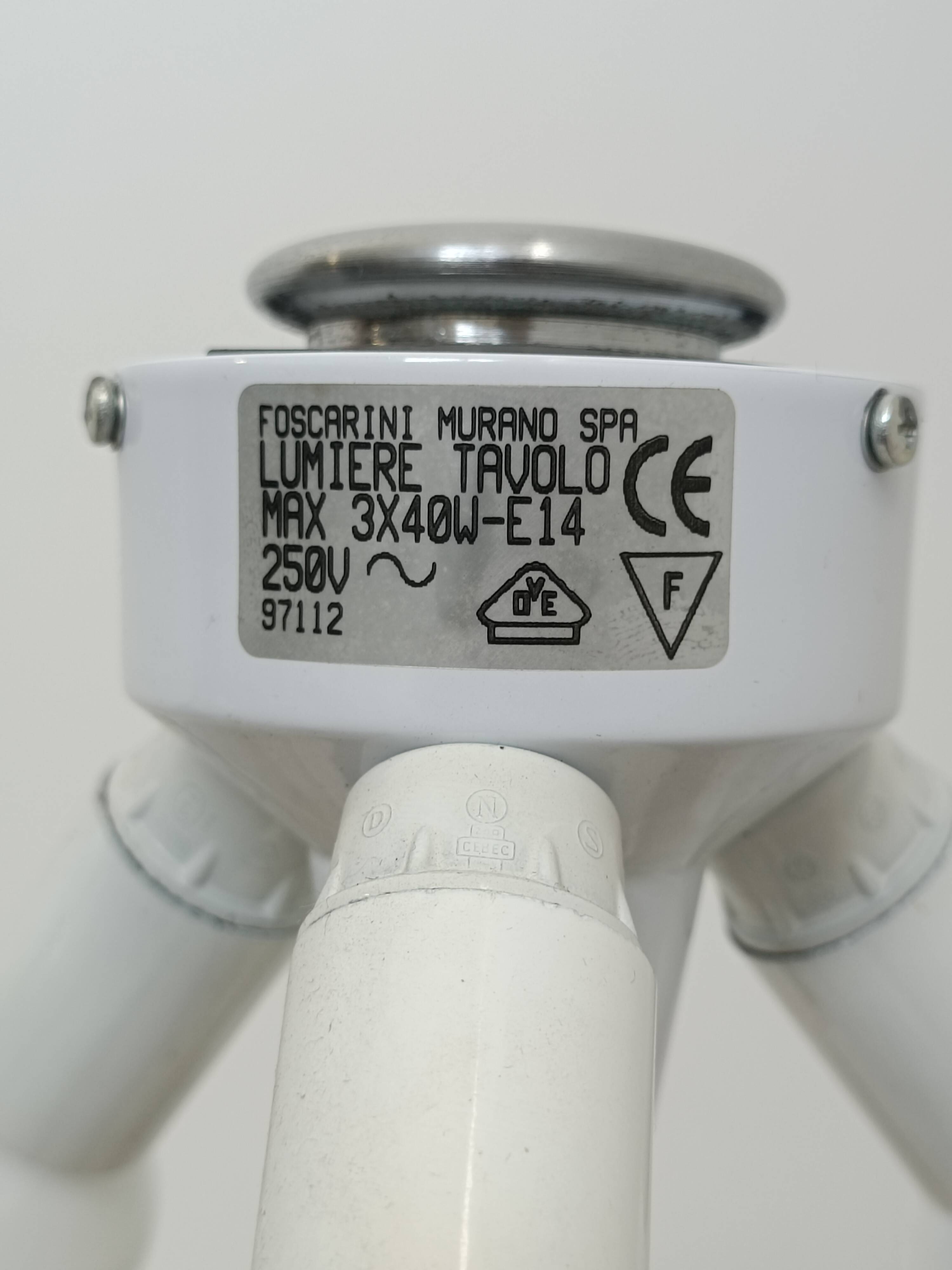 Lumiere Table Lamp by Rodolfo Dordoni for Foscarini 1990