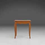 Table d'appoint vintage en chêne 1950