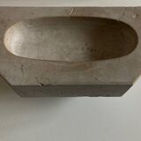 Stone monastery stoup XS bastide soap holder