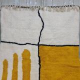 Moroccan yellow carpet 240/160cm