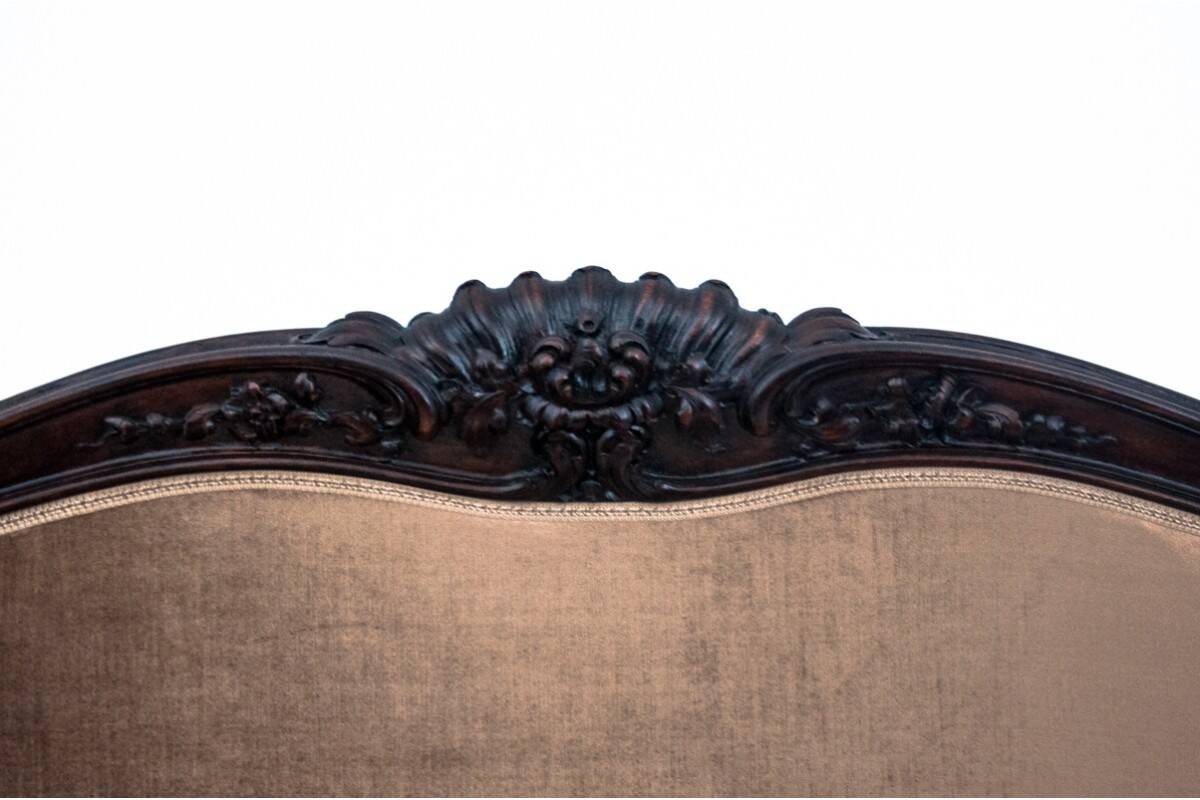 Antique sofa from the late 19th century, Northern Europe