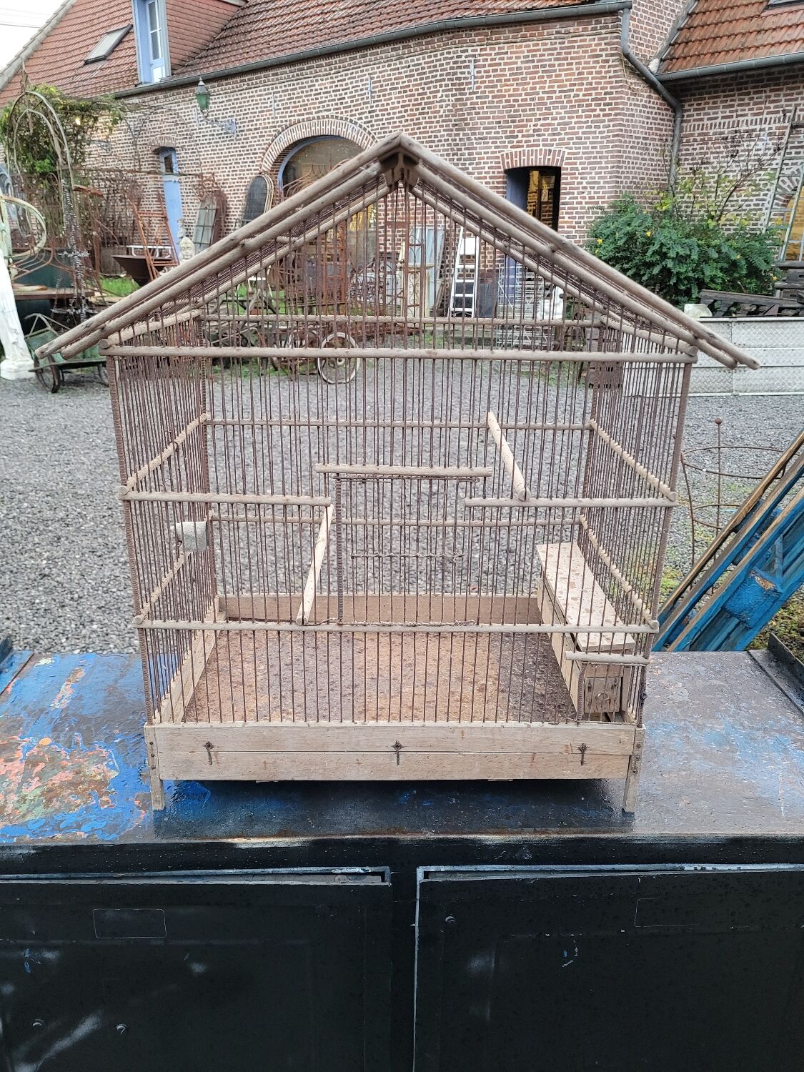 Old bird cage