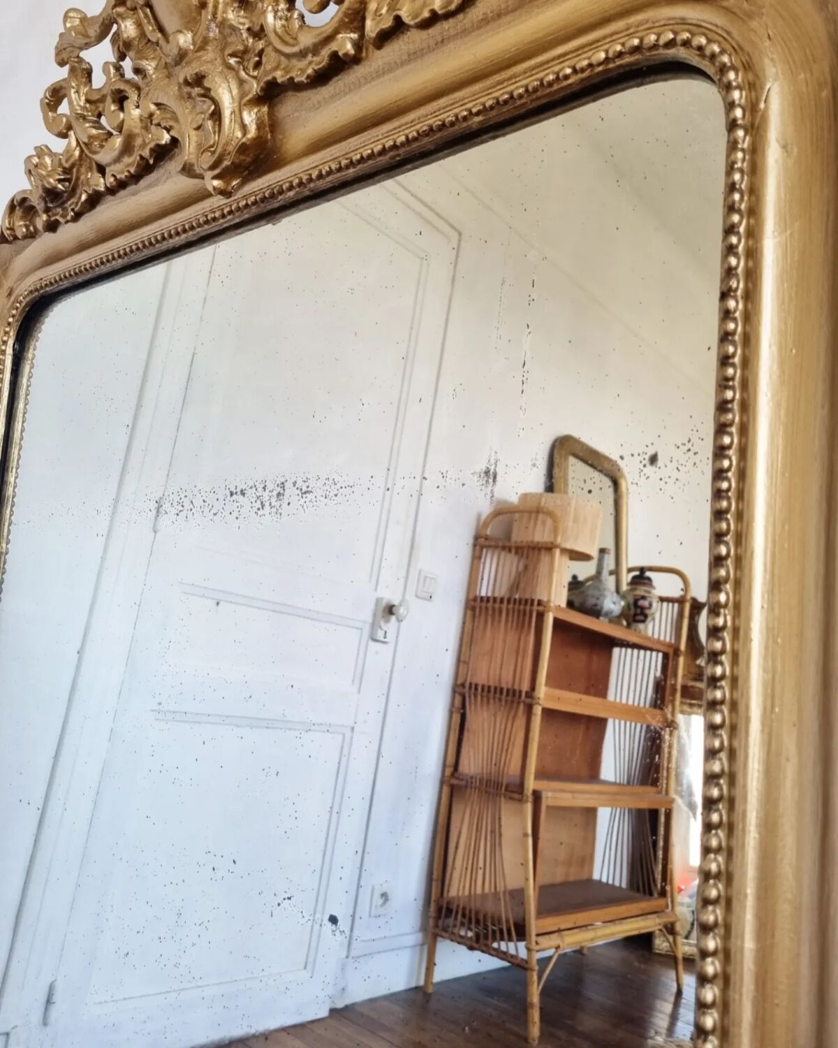 Antique mirror Louis Philippe