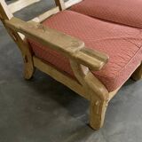 Large brutalist sofa