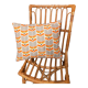 Coussin tissu années 70