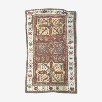 Tapis ancien Turc Kazak fait main 199x334 cm