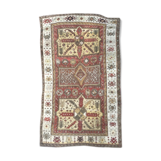 Tapis ancien Turc Kazak fait main 199x334 cm