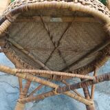 Rattan armchair