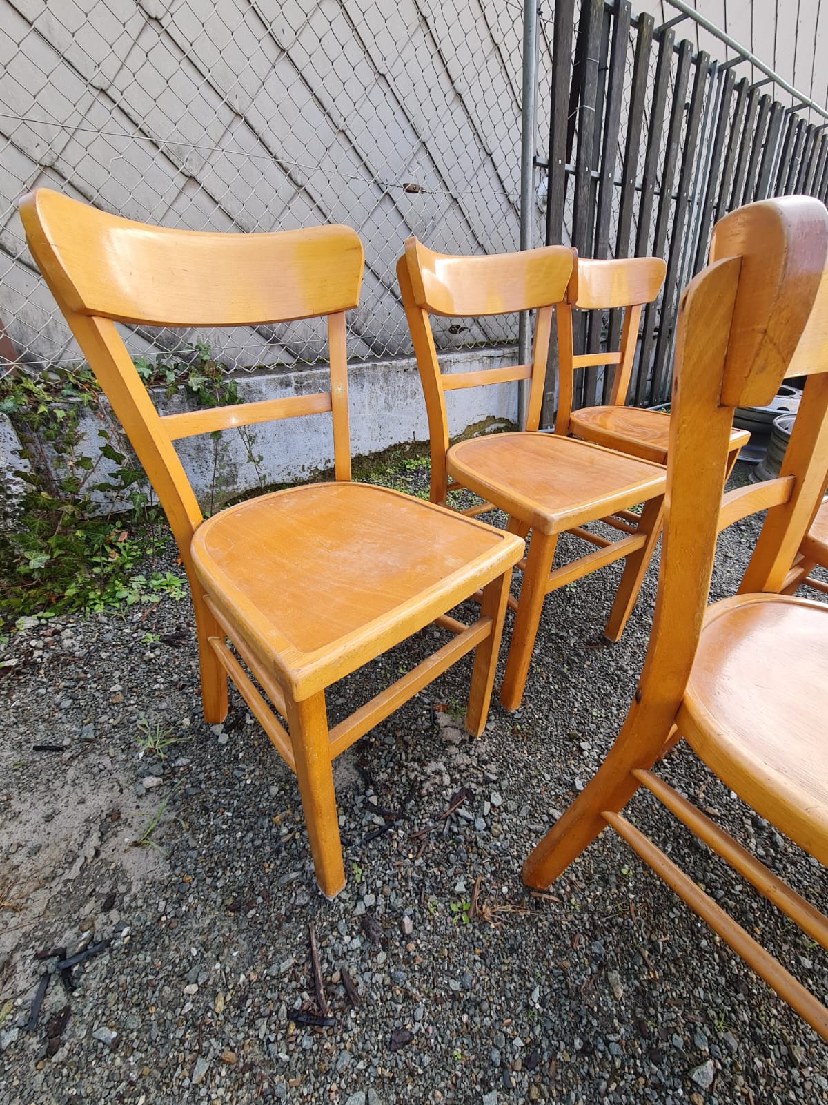 Chaises de bistrot Luterma
