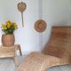 Carl Ojerstam rattan lounge chair