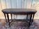 Piano bench – Louis XVI style – Six tapered legs – Caning