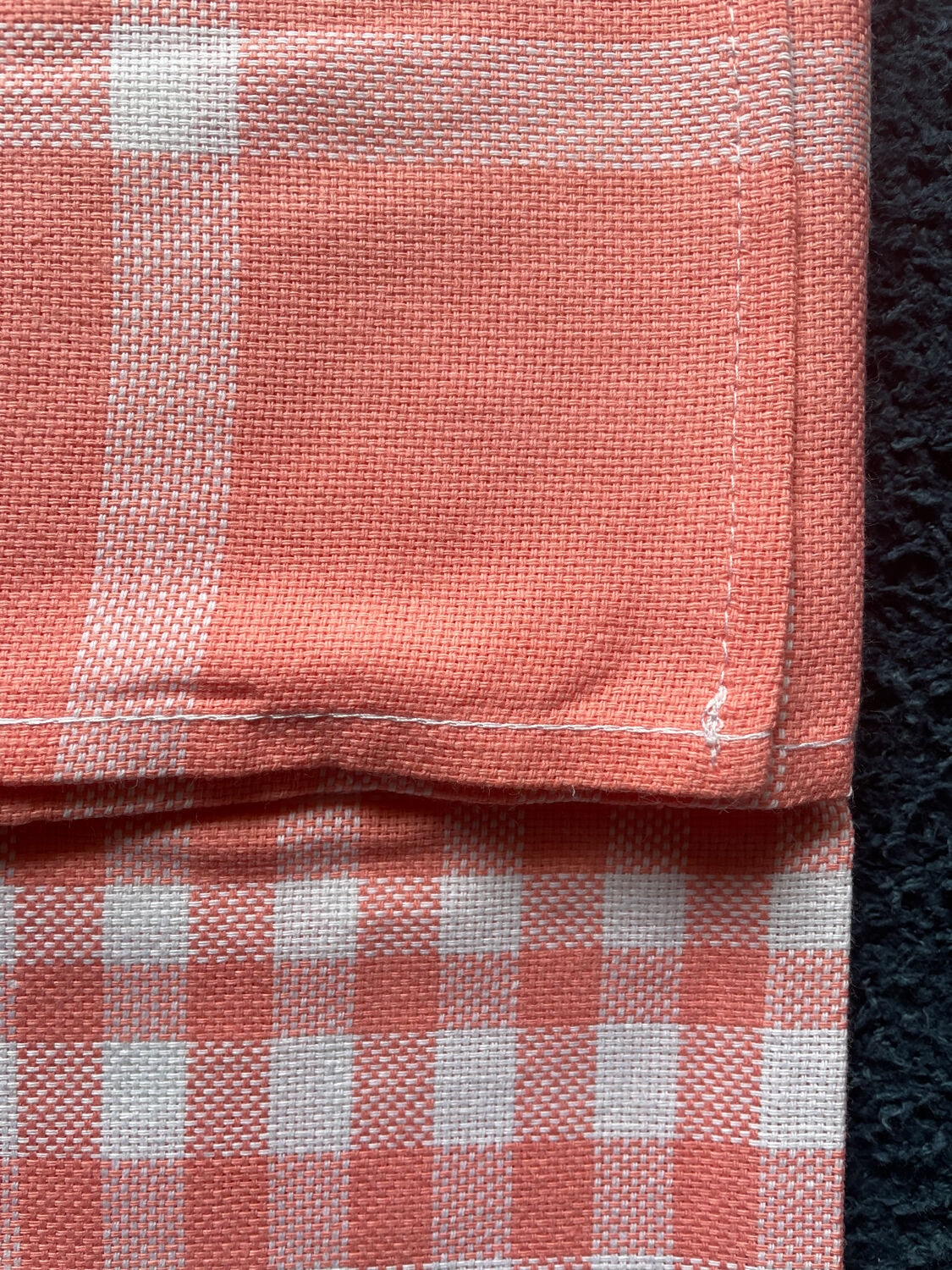 Serviettes de table vintage made in France