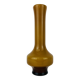 Scandinavian vase in opaque yellow glass, 1960s, vintage
