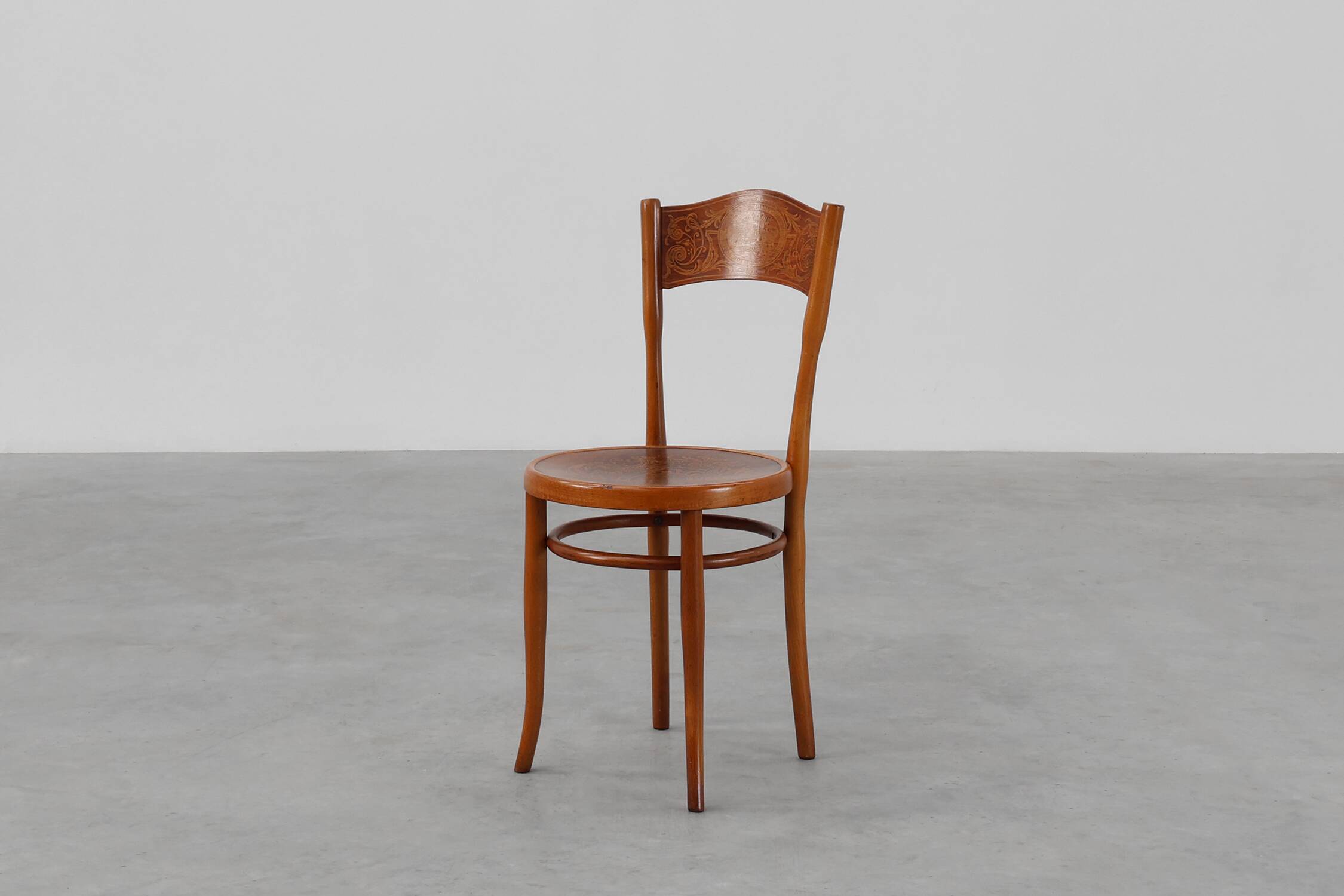 Art Deco Bentwood chair by J & J Kohn, Austria ca. 1910