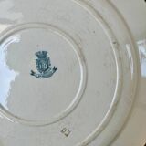 Antique Gien ironstone dish, Arabesque pattern