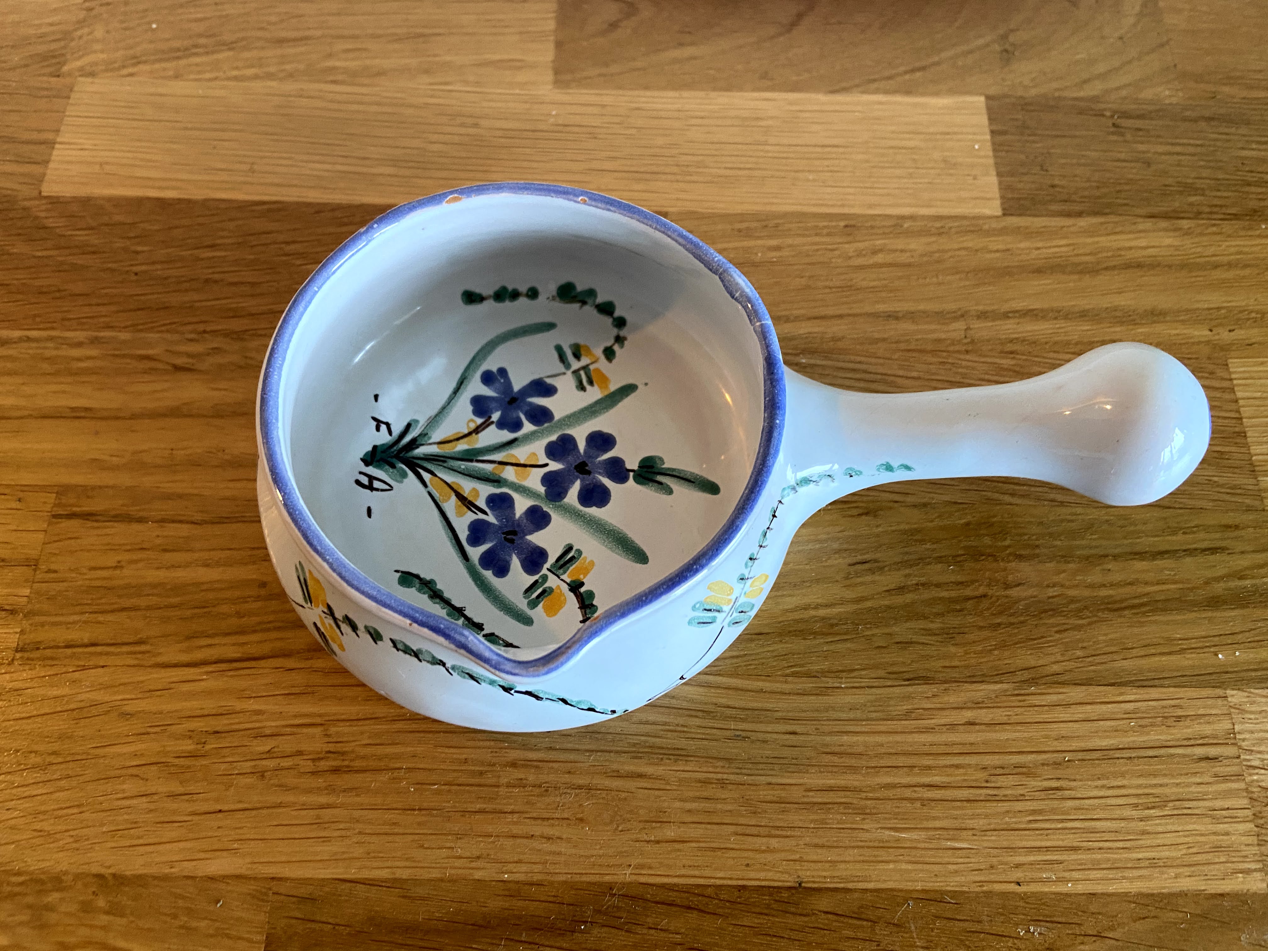 Provencal pottery ramequin