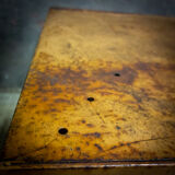 Industrial mailroom desk - patina - France 1950s