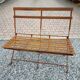 Banc de jardin en fer