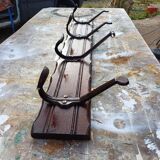 Vintage school coat rack