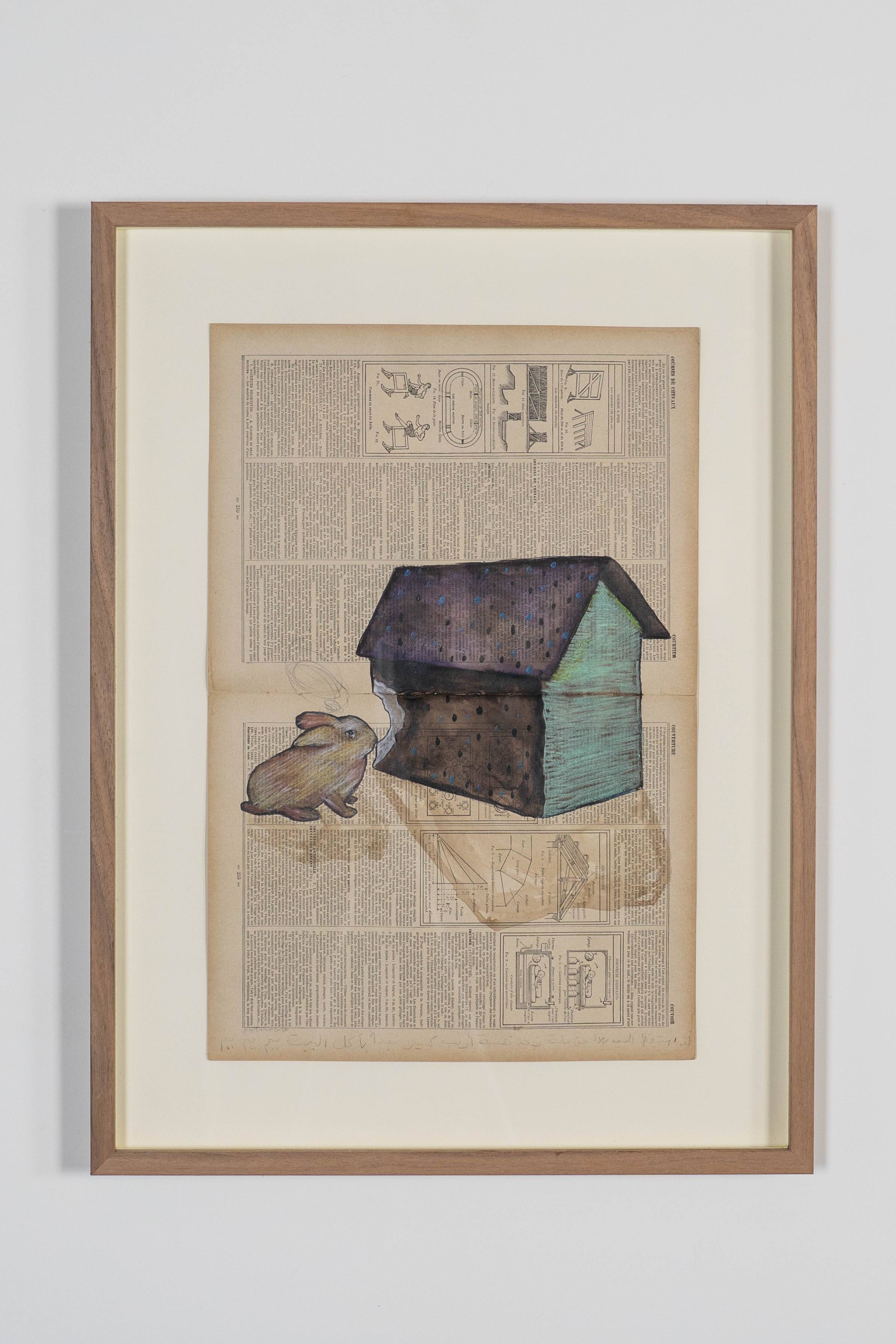 Once upon a time, Bilal Bahir, mixed media, 2020