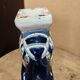 Ceramic enamelled elephant ashtray and pocket tray