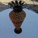 Bamboo vase braided
