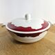 Digoin Sarreguemines soup tureen in earthenware – vintage vegetable dish