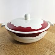 Soupière Digoin Sarreguemines en faïence – légumier vintage