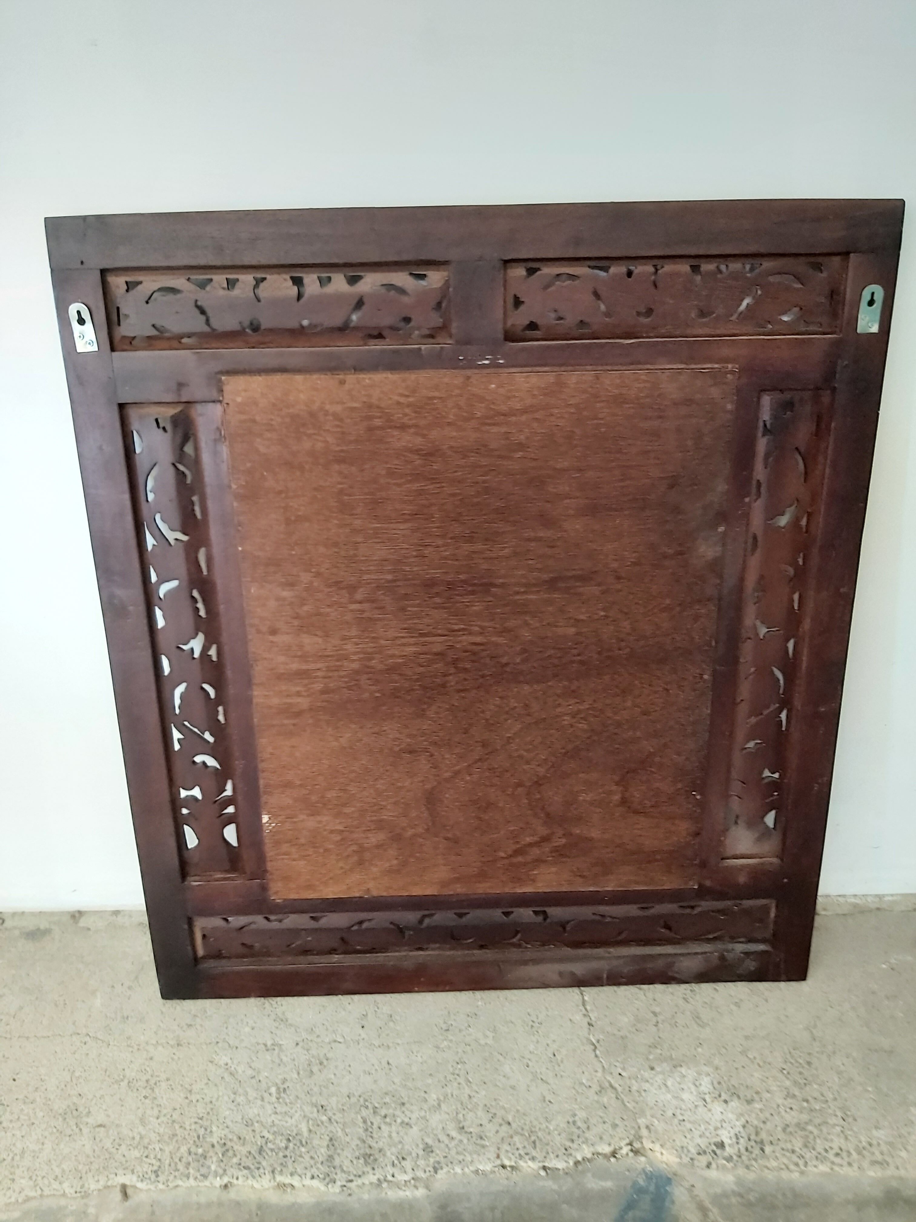 Indonesian window mirror