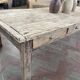 Large farmhouse coffee table with 8 drawers