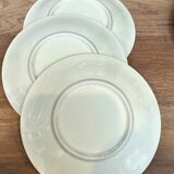 Set of 6 cups and under cups in earthenware
