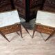 Paire de chevets style Louis XVI en acajou