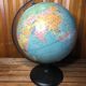 Old world map terrestrial globe sudime météore made in france vintage